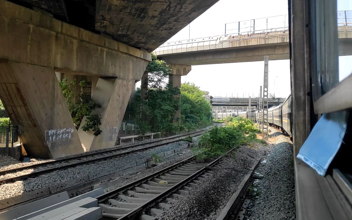 【中国铁路】水蚌线伪前方&窗外视角展望(pov) 画质提升_哔哩哔哩