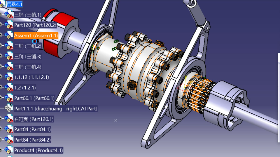 CATIA汽车后桥建模哔哩哔哩bilibili