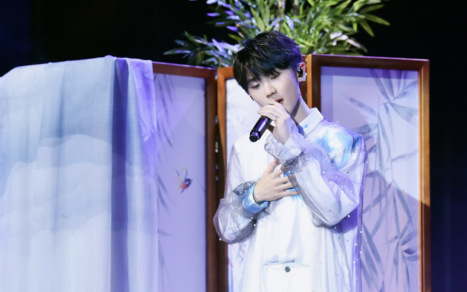 【马嘉祺】tf家族重逢新年音乐会《不染》solo饭拍