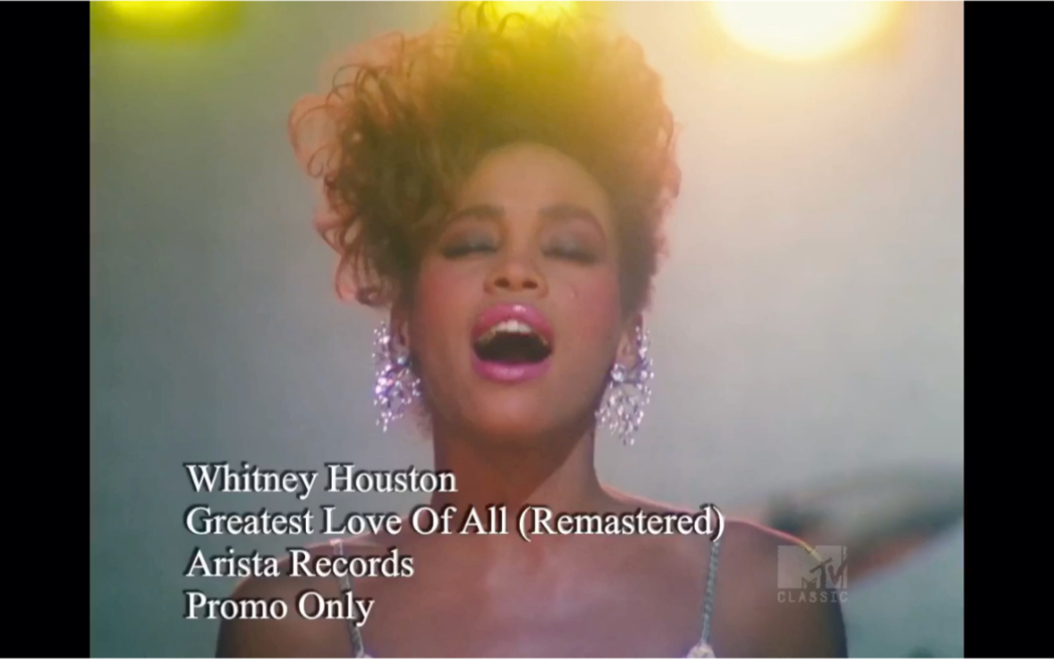 [图]【罕见首版音源/伟大之爱】Whitney Houston "Greatest Love Of All"