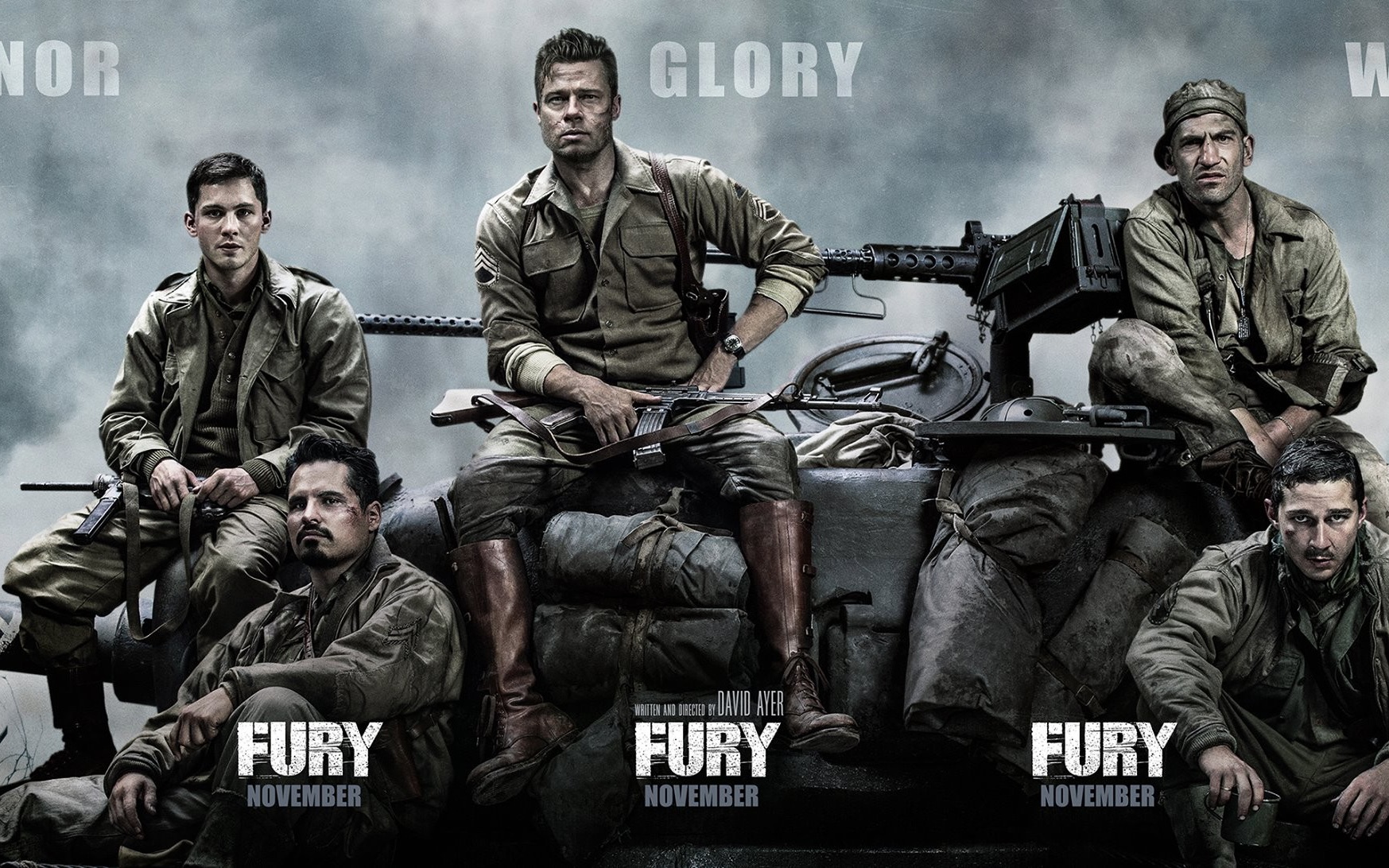 经典电影《狂怒》片段混剪,1945年4月,德国纳粹已成强弩之末,第二次