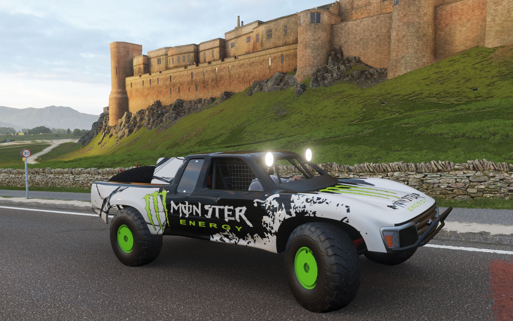 【地平线4】丰田皮卡 环城堡_哔哩哔哩_bilibili