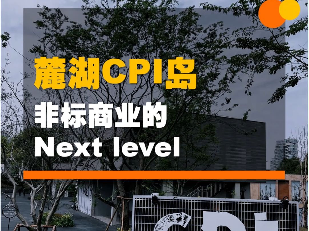 麓湖CPI岛——非标商业的Next level哔哩哔哩bilibili