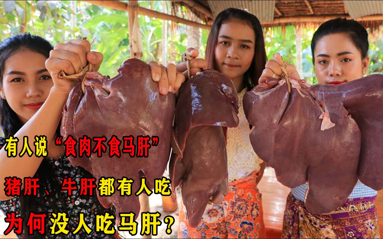 有人说“食肉不食马肝”,猪肝、牛肝都有人吃,为何没人吃马肝?哔哩哔哩bilibili