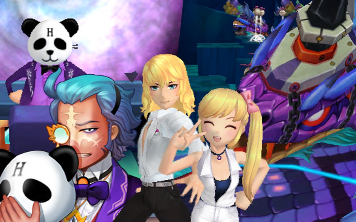 【超级跑跑 韩服】新地图 被遗忘的灯塔岛,旧角色整型(形象改造),创