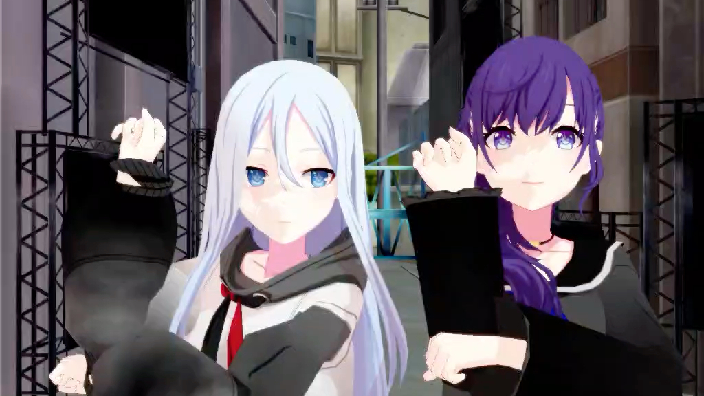 奏和真冬的不心动挑战