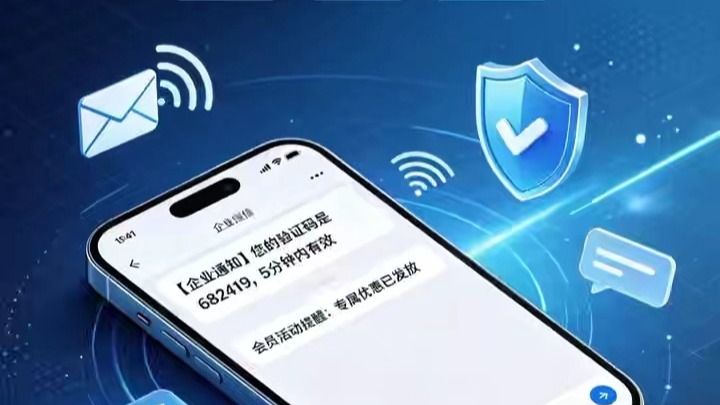 106企业短信,三网稳定,支持各行业验证码、通知和营销。支持api