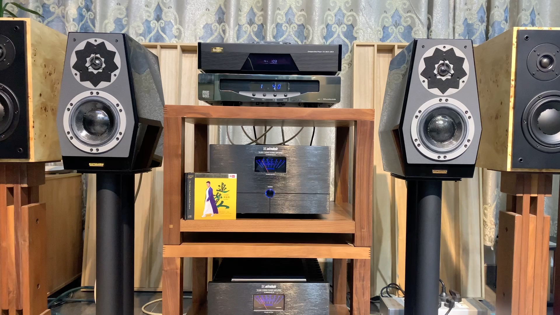 1/7新德克xa8800mne(ii) 单声道后级推美之声概念一号书架音箱