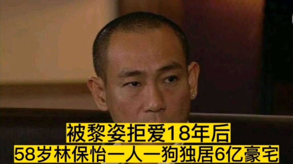 林保怡隐藏16年同性男友曝光,如今一人一狗独居6亿豪宅!哔哩哔哩bilibili