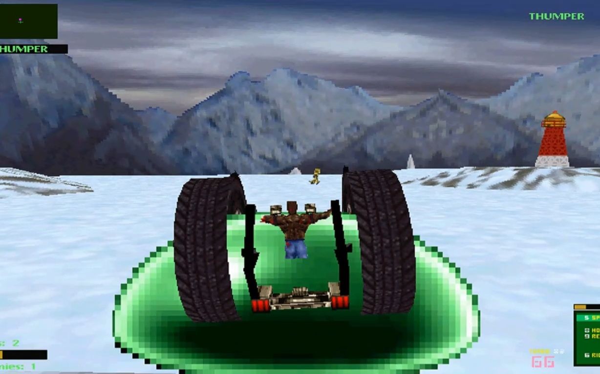 电脑重置版:旋转钢铁2(烈火战车)大轮儿单人通关(下)