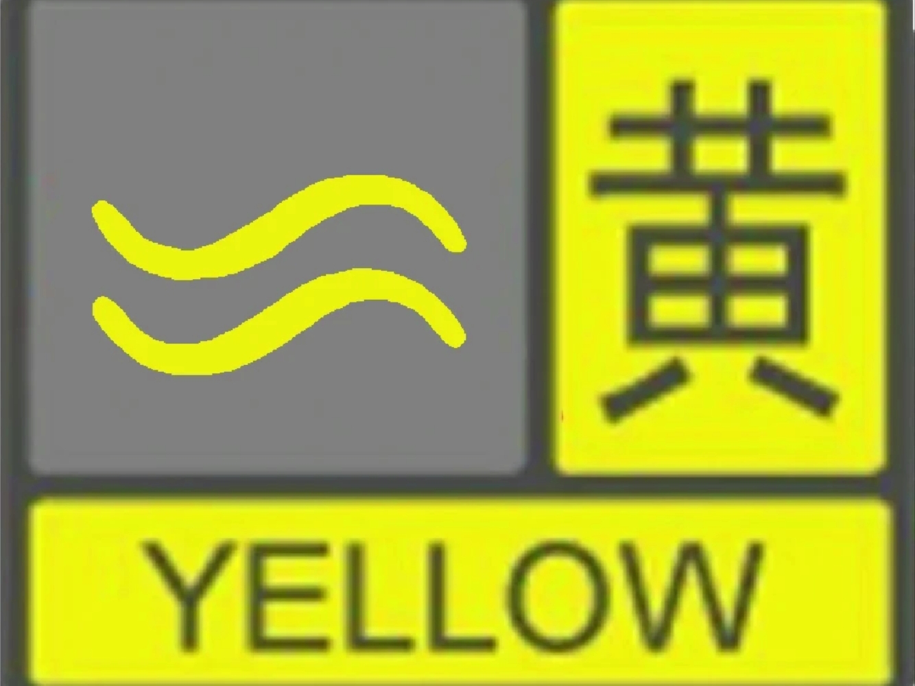 排洪预警信号分别为3级