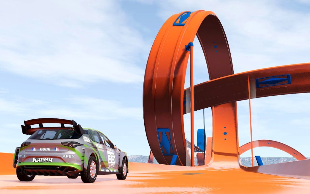 beamng风火轮赛道计时赛(beam wheels)