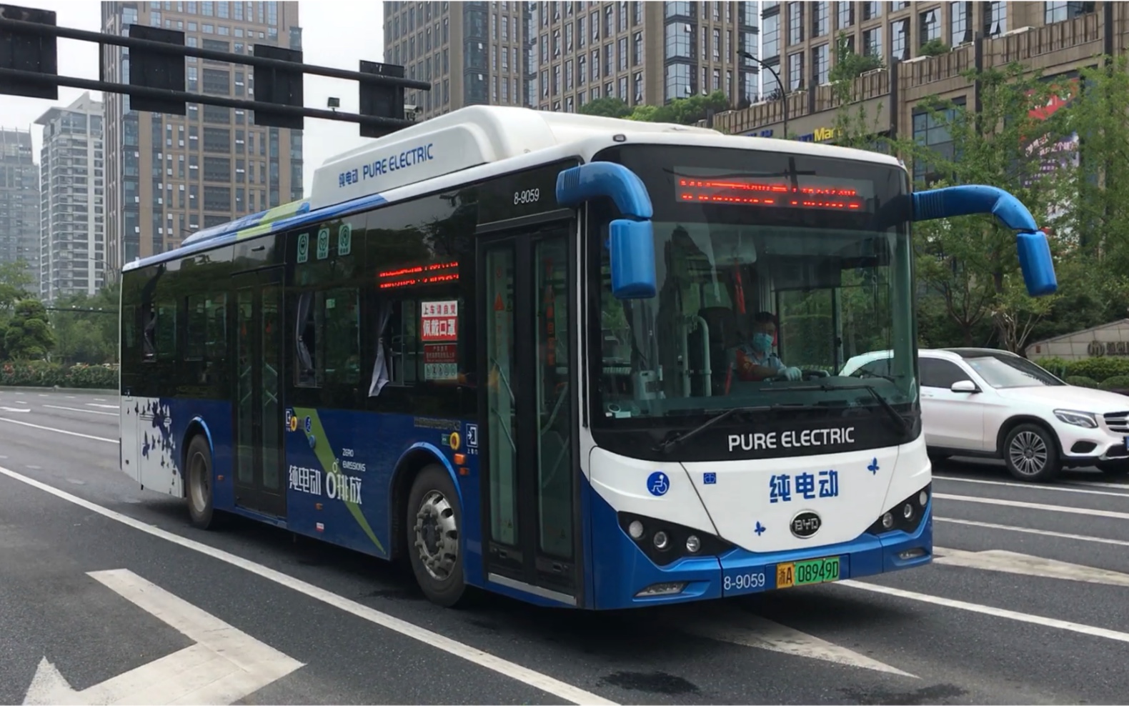【杭州公交】二代 byd k8 99路 8-9059_哔哩哔哩 (゜-゜)つロ 干杯