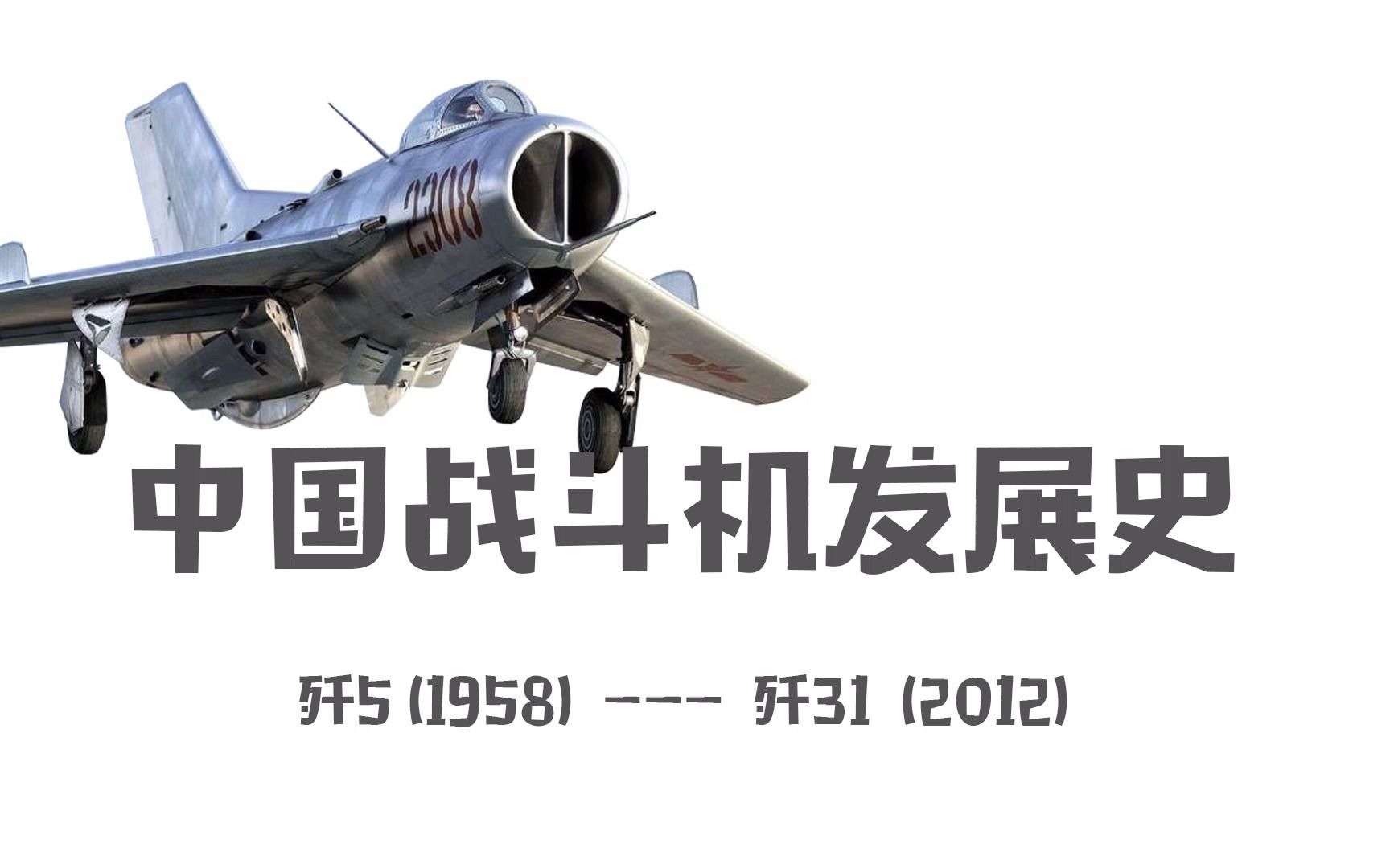 中国歼击机发展史图片