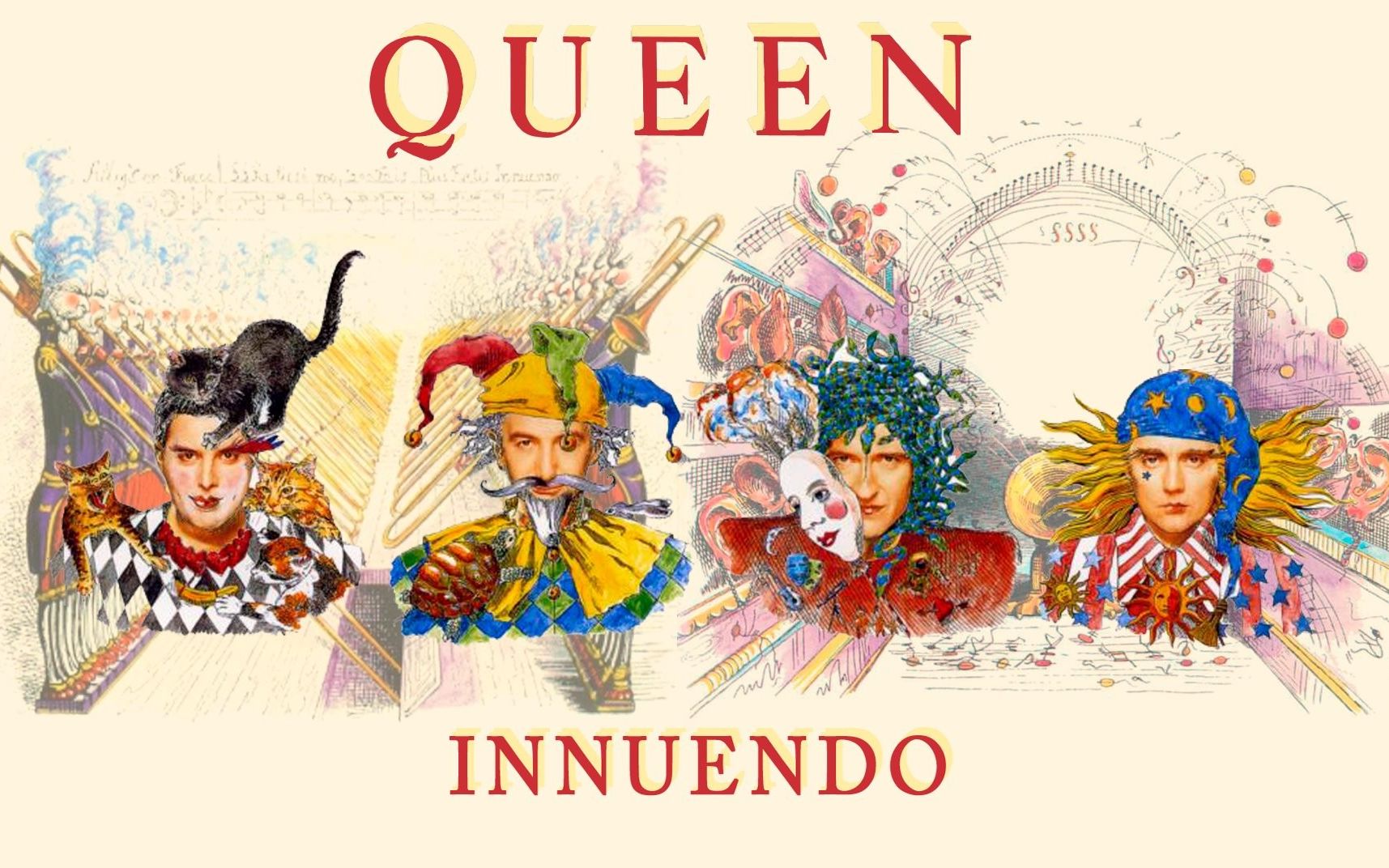 queen皇后乐队波西米亚狂想曲世界以痛吻我我将报之以歌