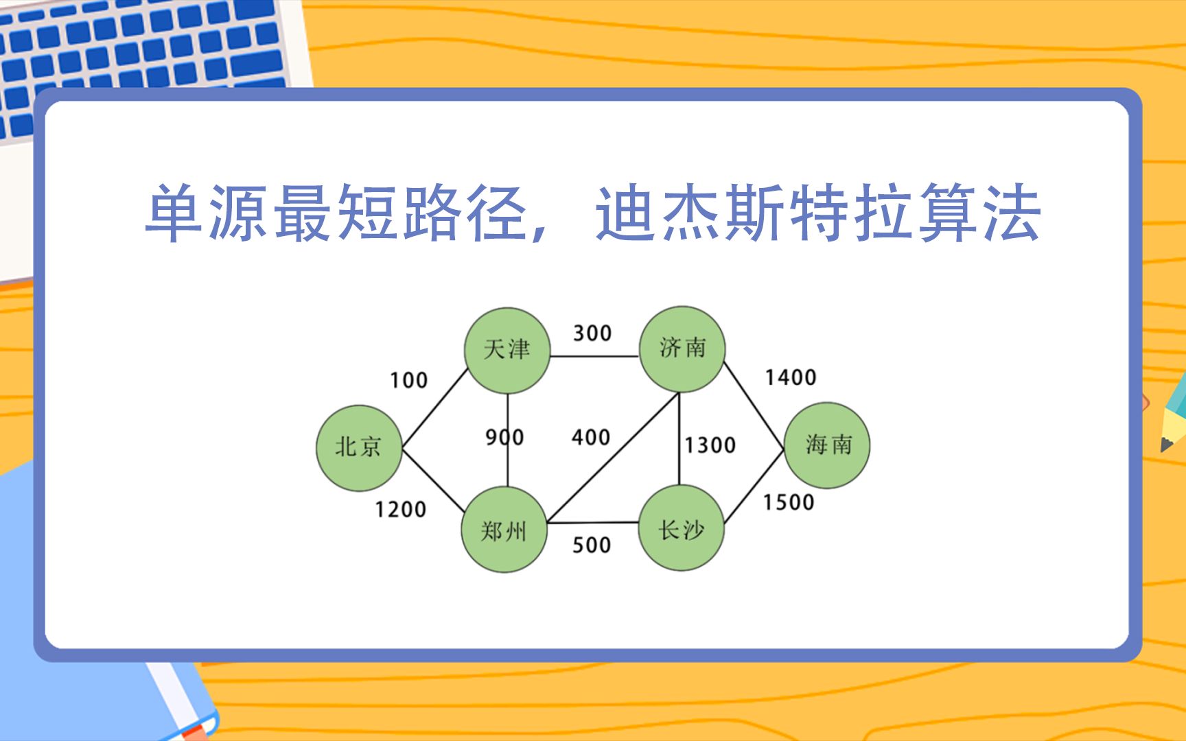 程序员必会,单源最短路径,迪杰斯特拉算法,看动画就全明白了哔哩哔哩bilibili