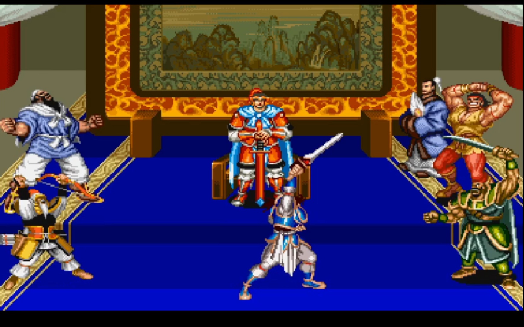 【经典街机三国志2赤壁之战强化版】通关动画,蜀国一统天下_哔哩哔哩