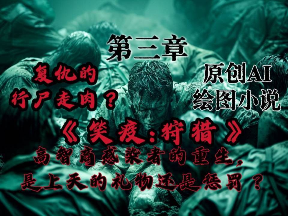 [图]高智商感染者的重生，是上天的礼物，还是惩罚？原创AI绘图有声小说《笑疫:狩猎》第三章