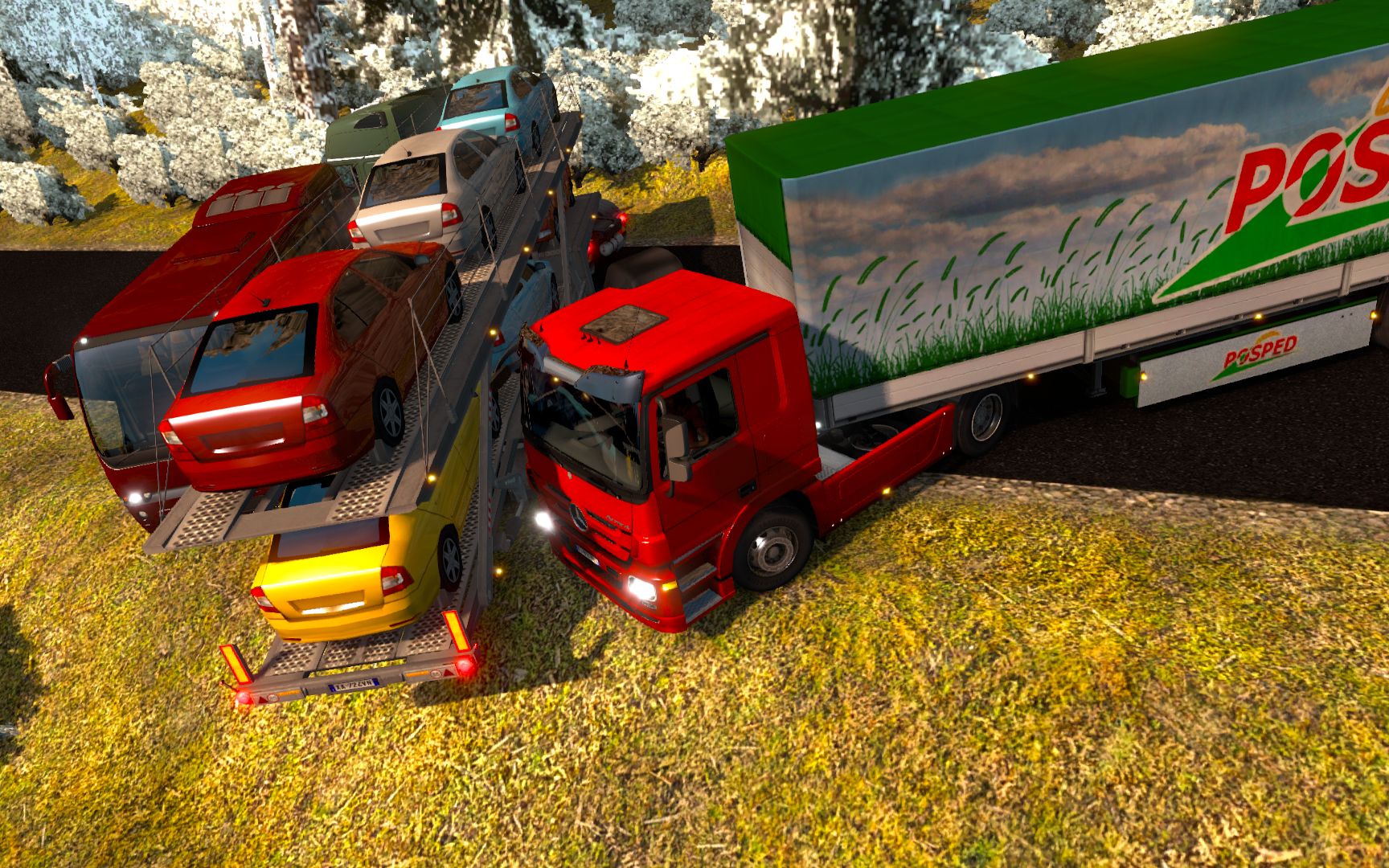 中国卡车模拟cts6遨游中国带你飞上天路