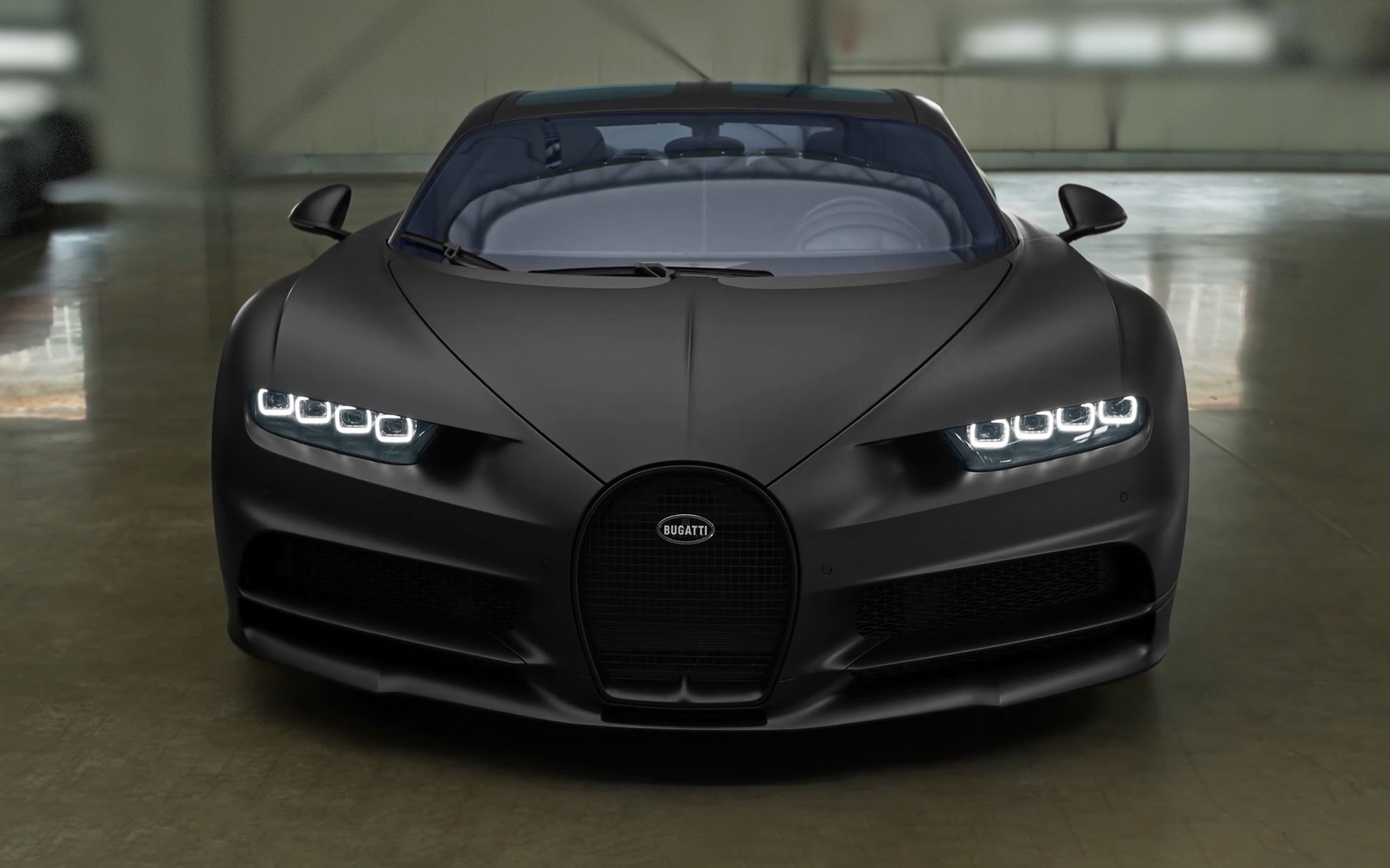 全球限量20台的布加迪chiron sport noire