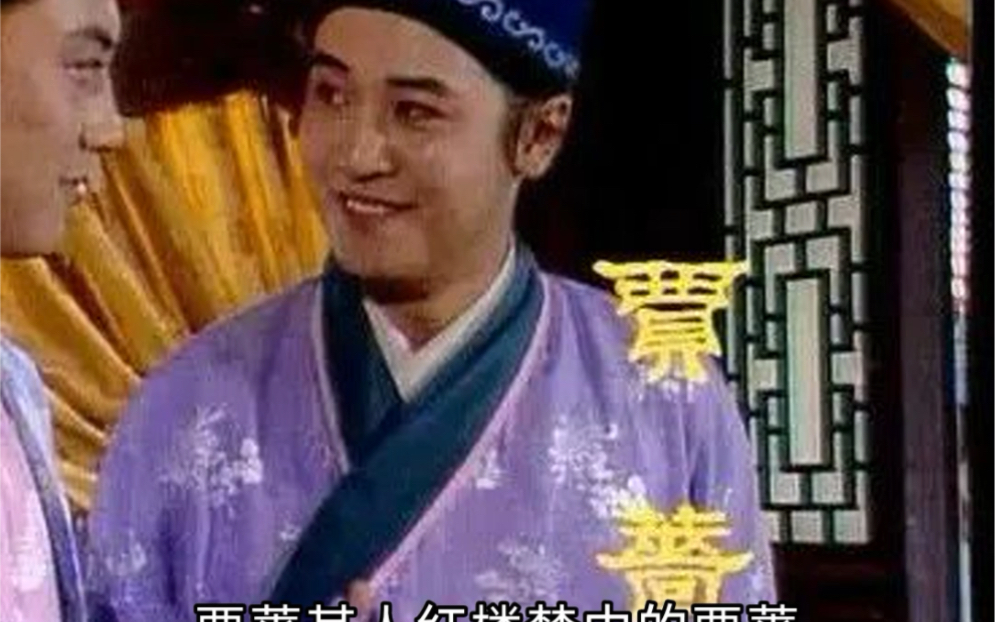 自古英雄多磨难,从来纨绔少伟男.(不学无术、蝇营苟利、又当又立的贵族公子哥儿贾蔷)哔哩哔哩bilibili