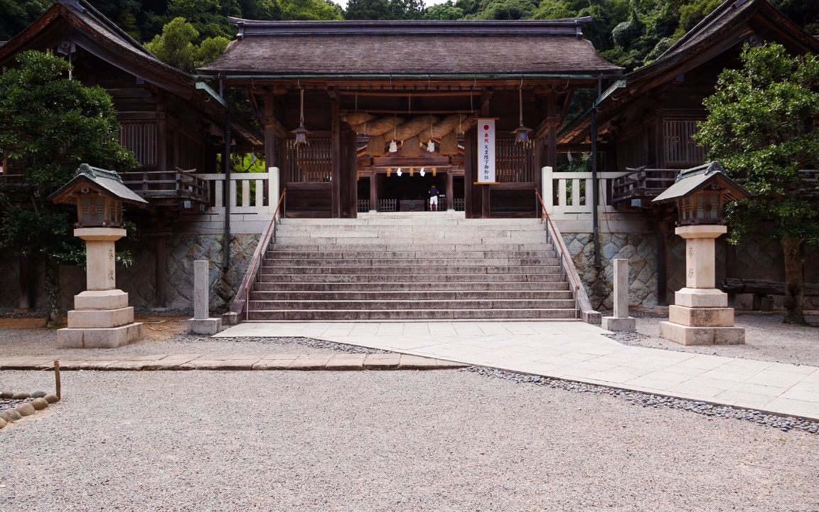 【超清日本】第一视角 岛根县松江市美保神社 2019.10哔哩哔哩bilibili