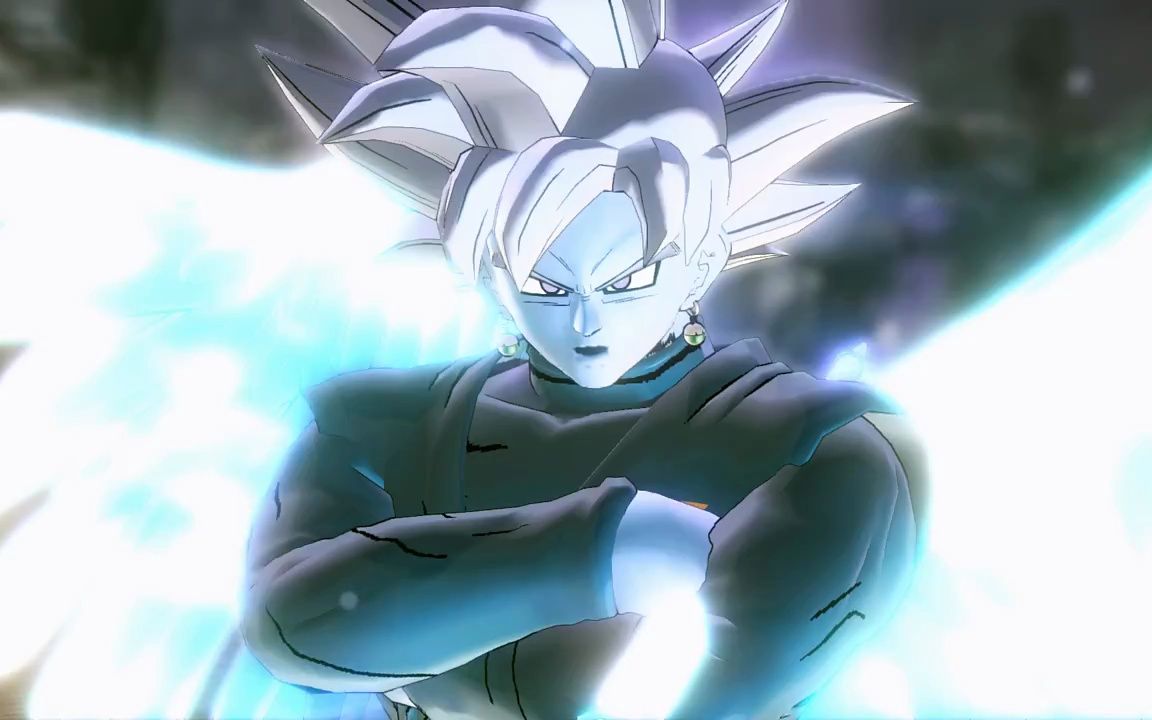 龙珠超宇宙2mod 黑悟空(死神镰刀)(大神官融合)vs悟吉塔(大神官融合)