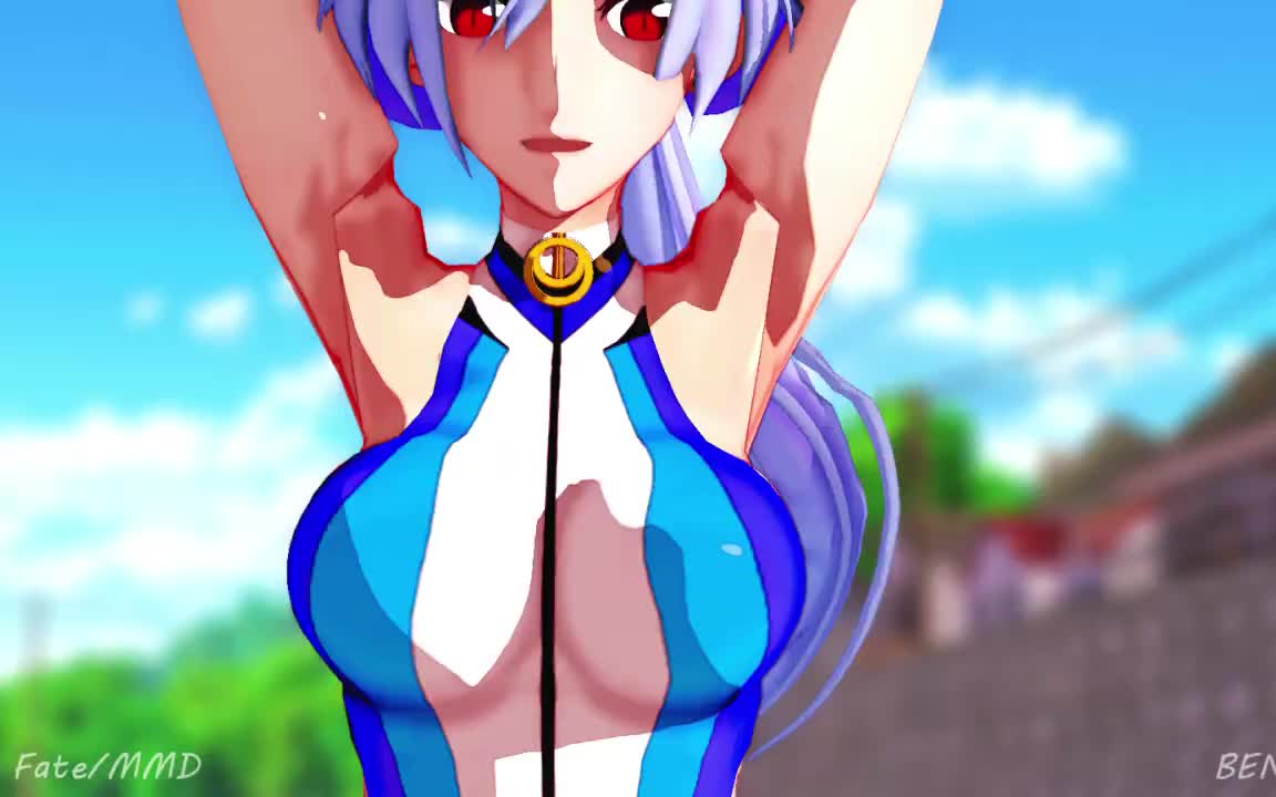 【fgo mmd】泳装巴御前