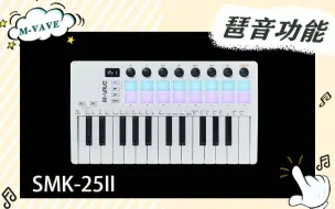 Tải video: 琶音功能--SMK-25 II 无线控制midi键盘