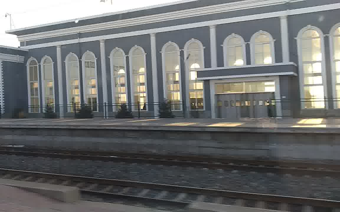 中国铁路k295次通过新民站