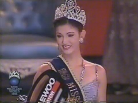 Miss Thailand World 1996 泰国世界小姐冠军Cindy Sirinya哔哩哔哩bilibili