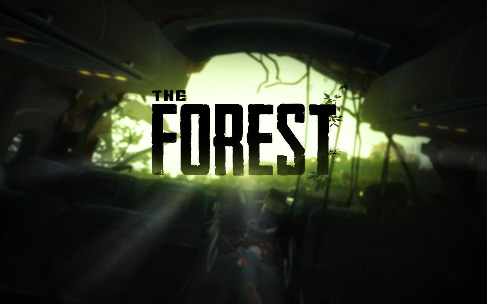 游戏 the forest 森林 菜鸟双人打-03 盖房成型