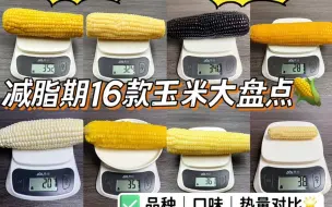 Download Video: 玉米脑袋看过来~减脂期16款🌽大盘点！