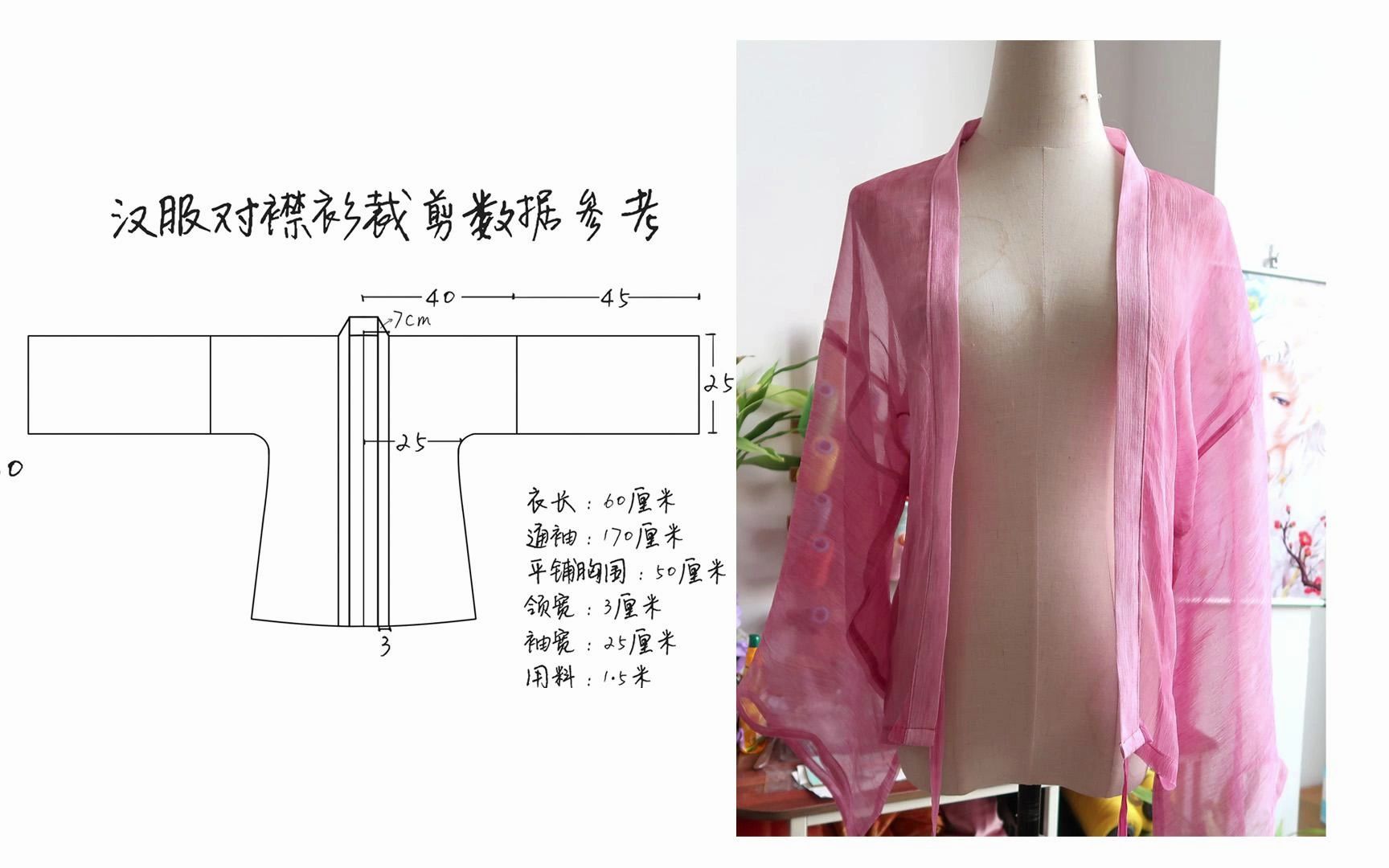 汉服制作过程以及步骤图片