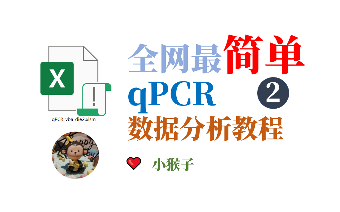 【研究生必备46】qPCR数据分析教程(全网最简单)哔哩哔哩bilibili