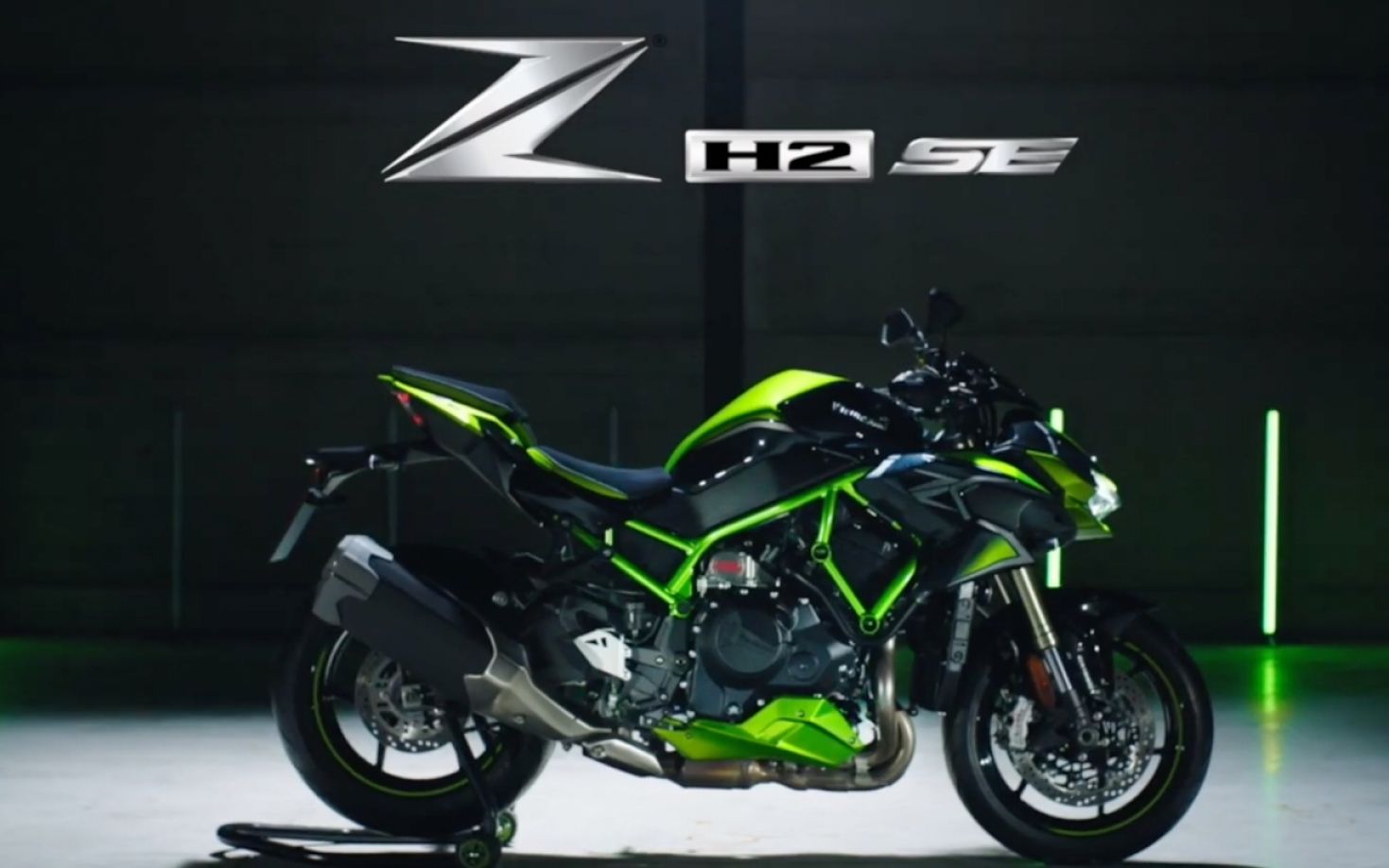 机械增压街车增配上新 川崎zh2 se发布 加入电子避震_哔哩哔哩_bilibi