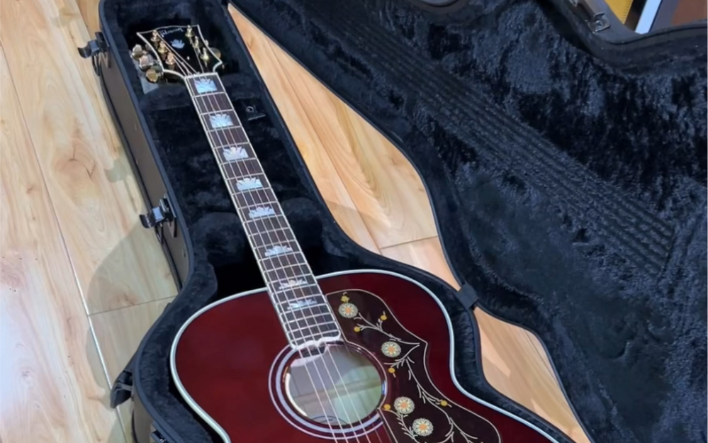 福州现代琴行吉普森gibson j200,j45,蜂鸟实体店到货