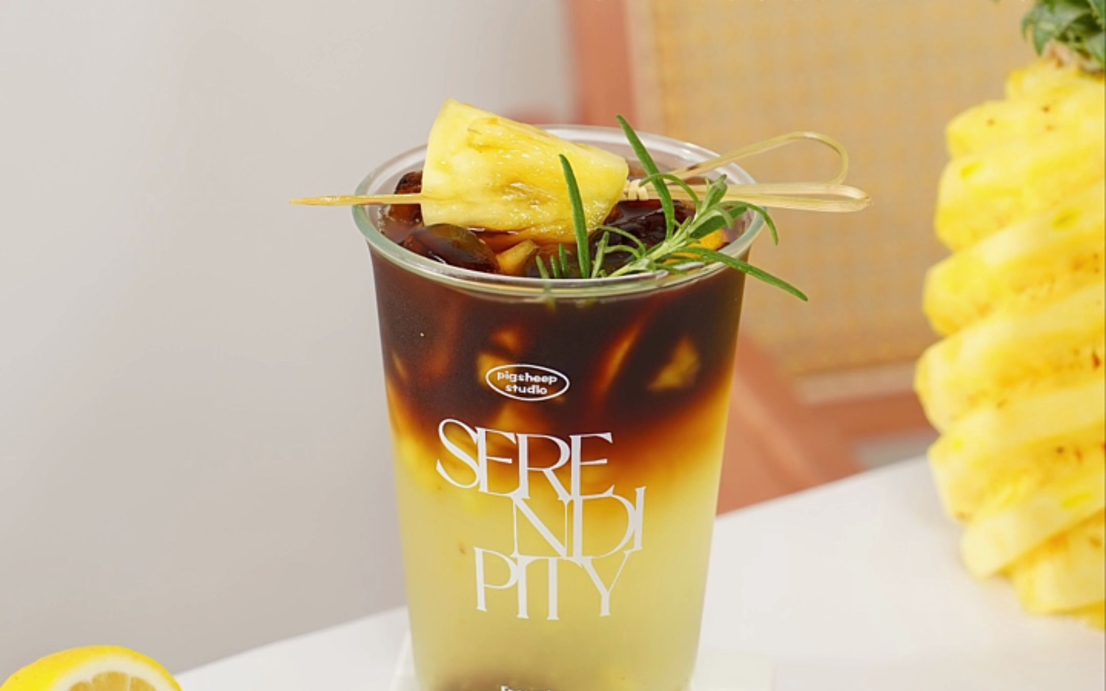 drink | 95菠萝话梅椰椰美式 | 夏日清爽解腻特调!