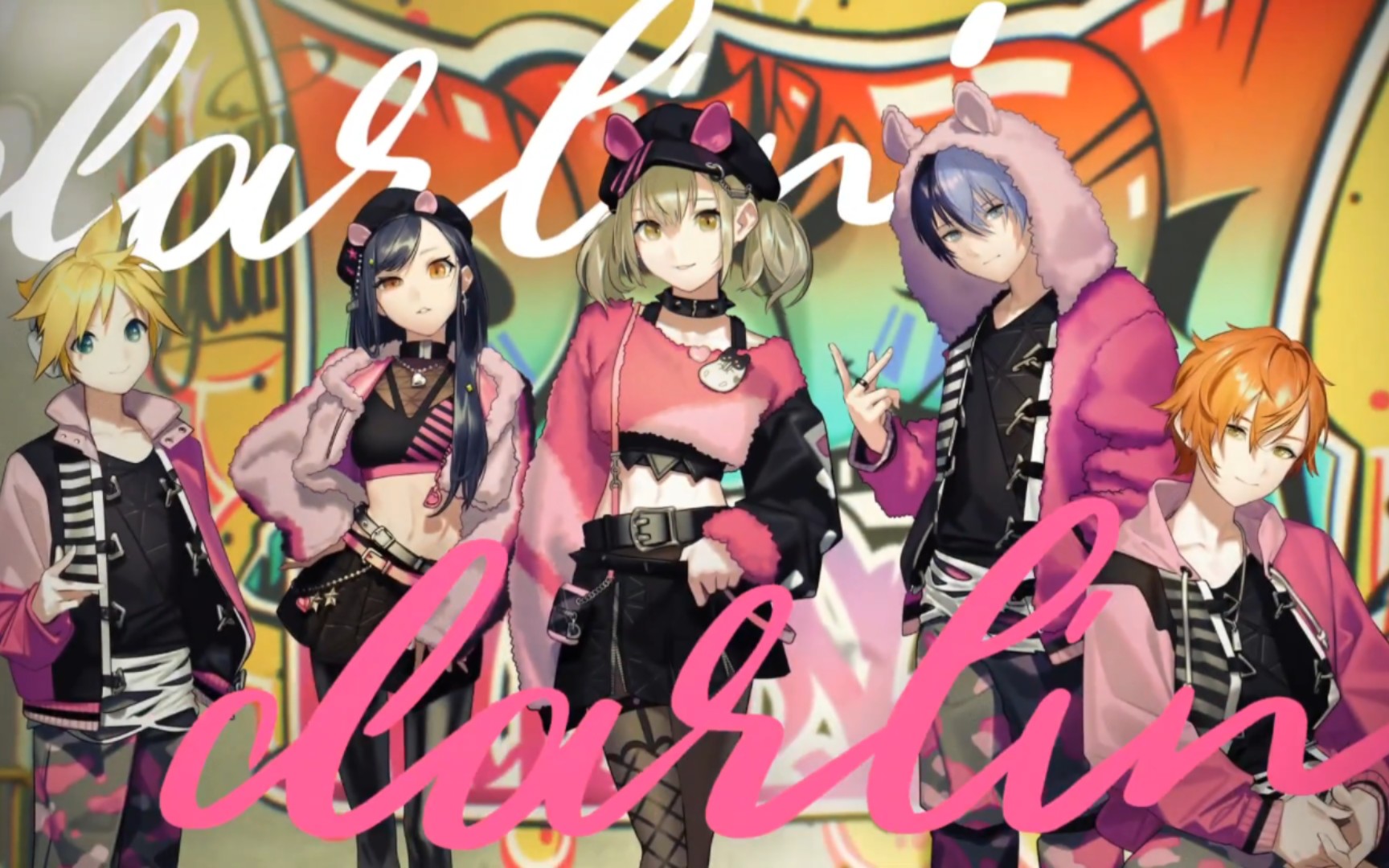 vivid bad squad × 镜音连 × 琳月抚九 - beat eater 粉红宝宝巴士