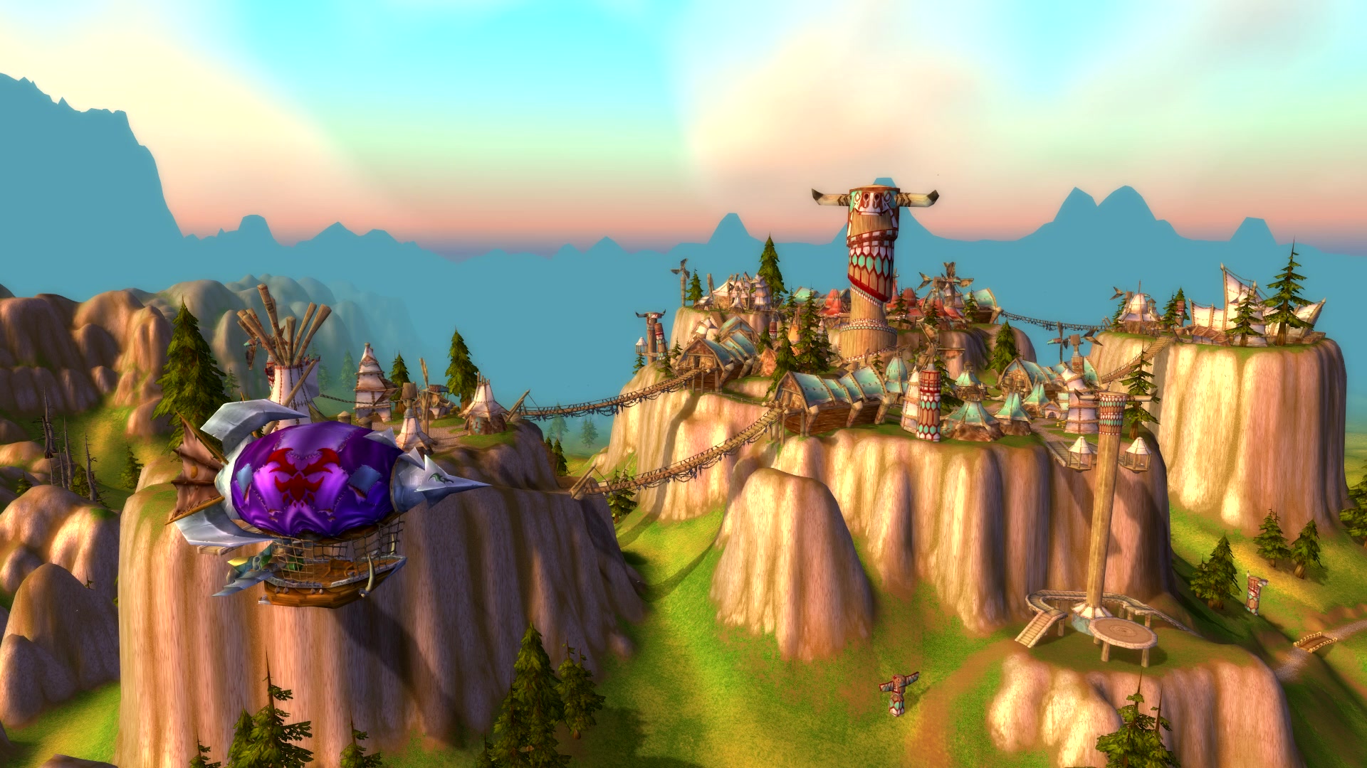 魔兽世界风景篇:悠扬夏日,清新莫高雷._哔哩哔哩 (゜-゜)つロ 干杯~-b