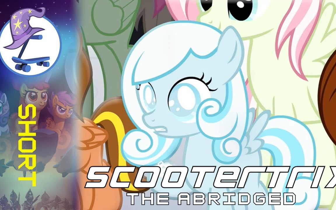 [图]【Scootertrix 短片/双字】：落雪 Snowdrop the Abridged