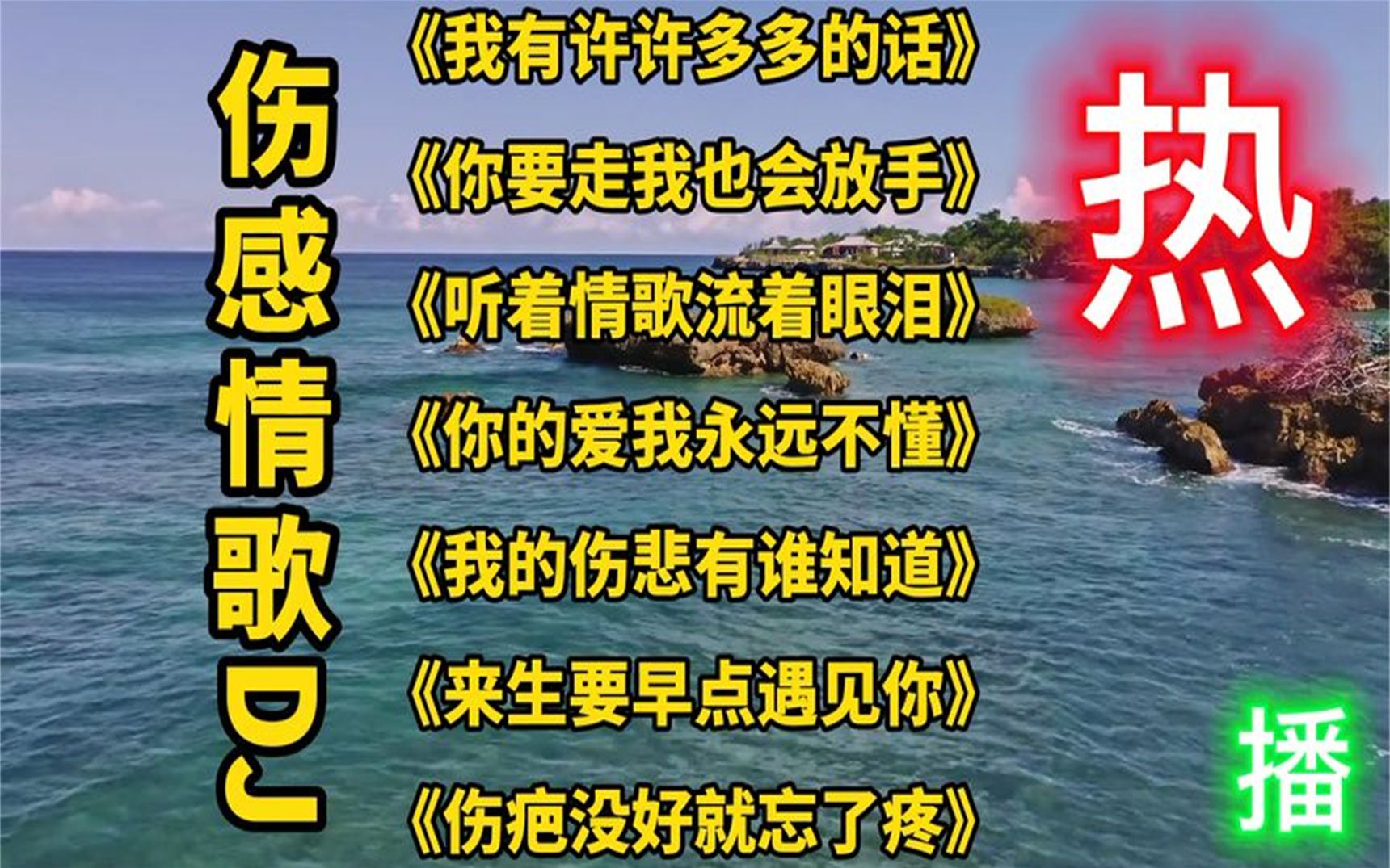 [图]2022火爆DJ情歌《我有许许多多的话》《既然你要走我也会放手》