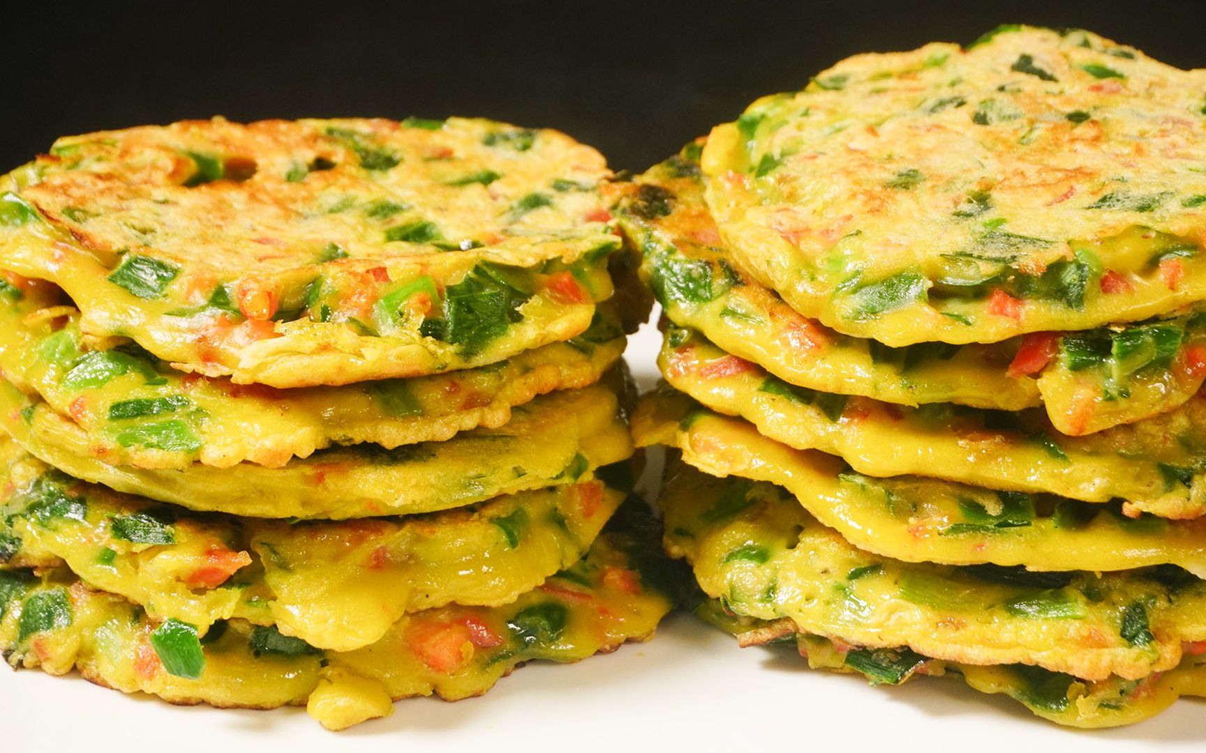 【蔬菜早餐饼】立秋后这饼3天不吃就馋的慌,北方人喜欢,南方人也爱吃