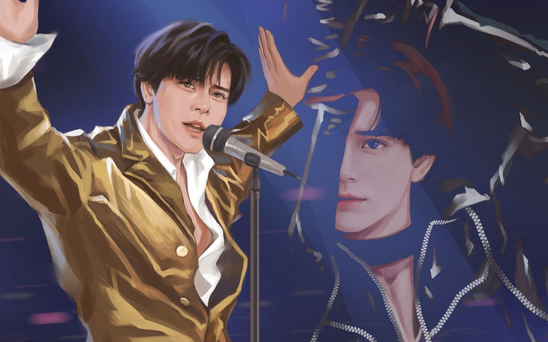 小蘑菇的舞台郭富城早期舞台混剪