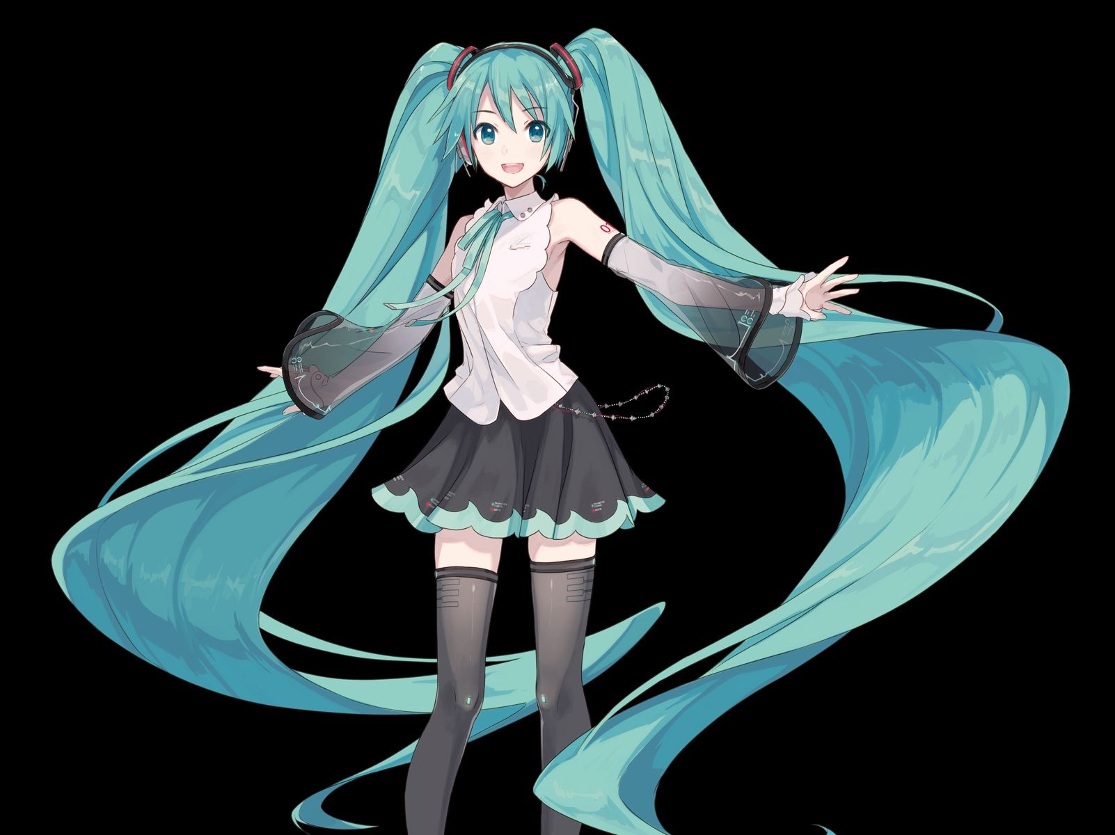 初音未来简单千本樱图片