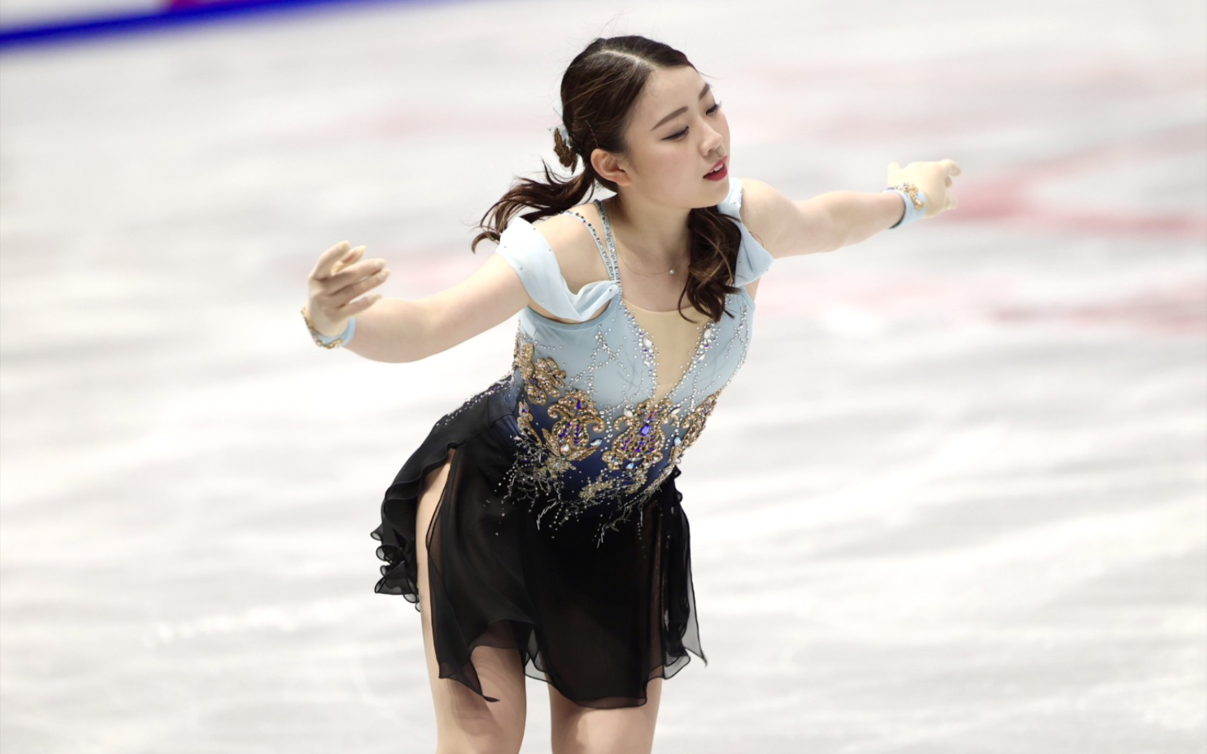 【2022gp-sc⑤】纪平梨花《泰坦尼克号》全绿获自由滑第三名(125.06)