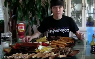 Tải video:  【大胃王 】 计时挑战 10000卡路里，巨型英式早餐 matt stonie