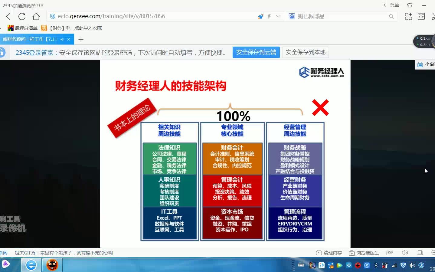 财务经理人的思维误区及问题解决思路(2018年7月课程)哔哩哔哩bilibili