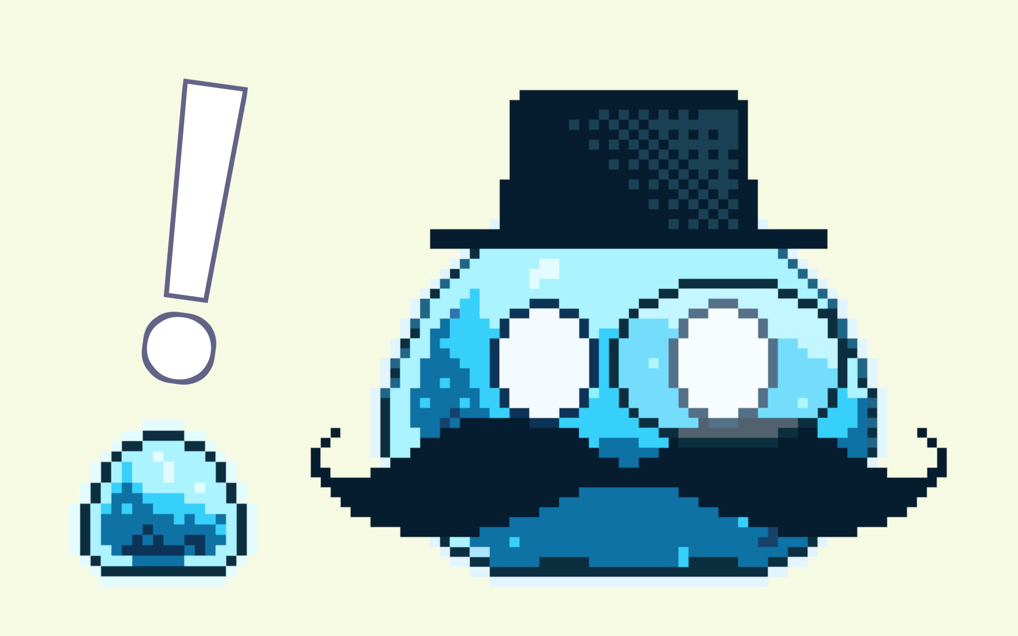 「若绘像素」怪物系列-史莱姆