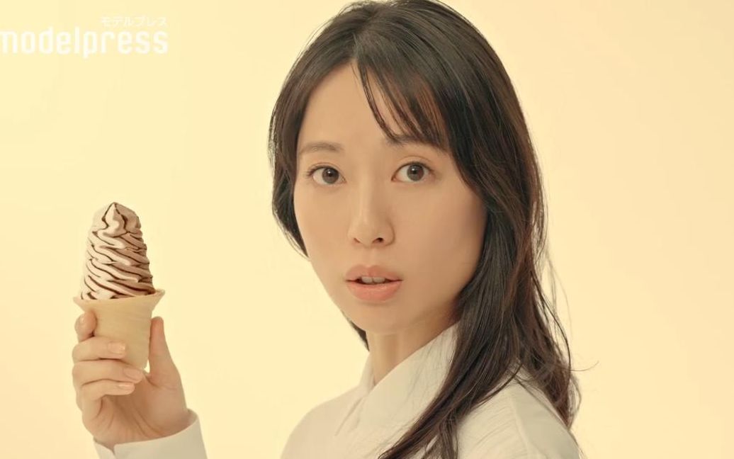 户田惠梨香sunao香草巧克力冰淇淋广告